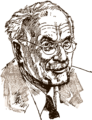 Jung drawn by Henry Benson