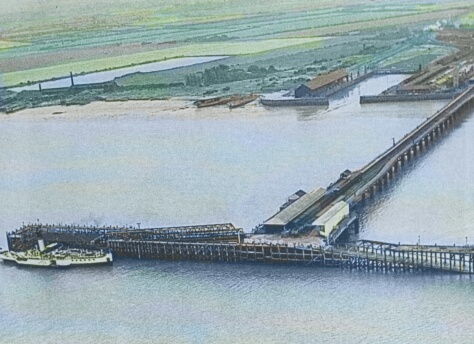 The pier from above - click to see the Bygone Gallery for this again and more